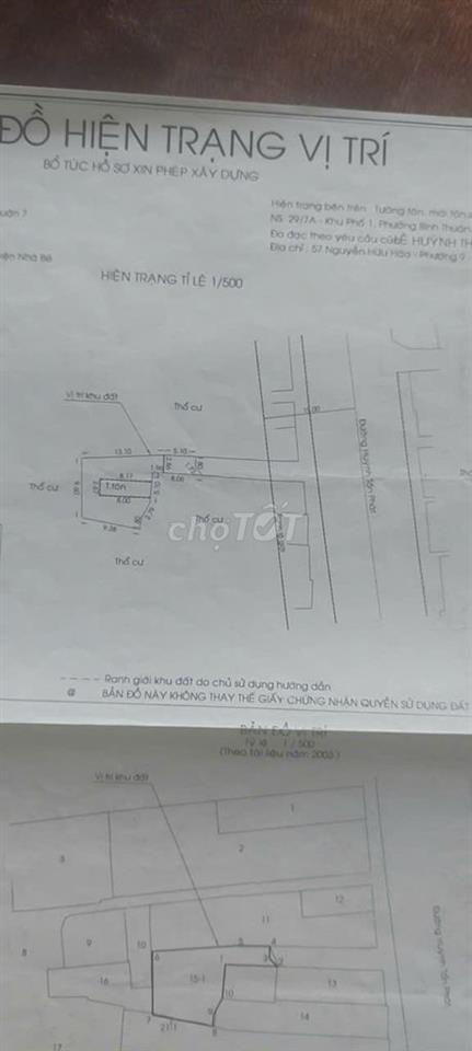 Nhà mặt tiền thụt (ngay khu chế xuất tân thuận)