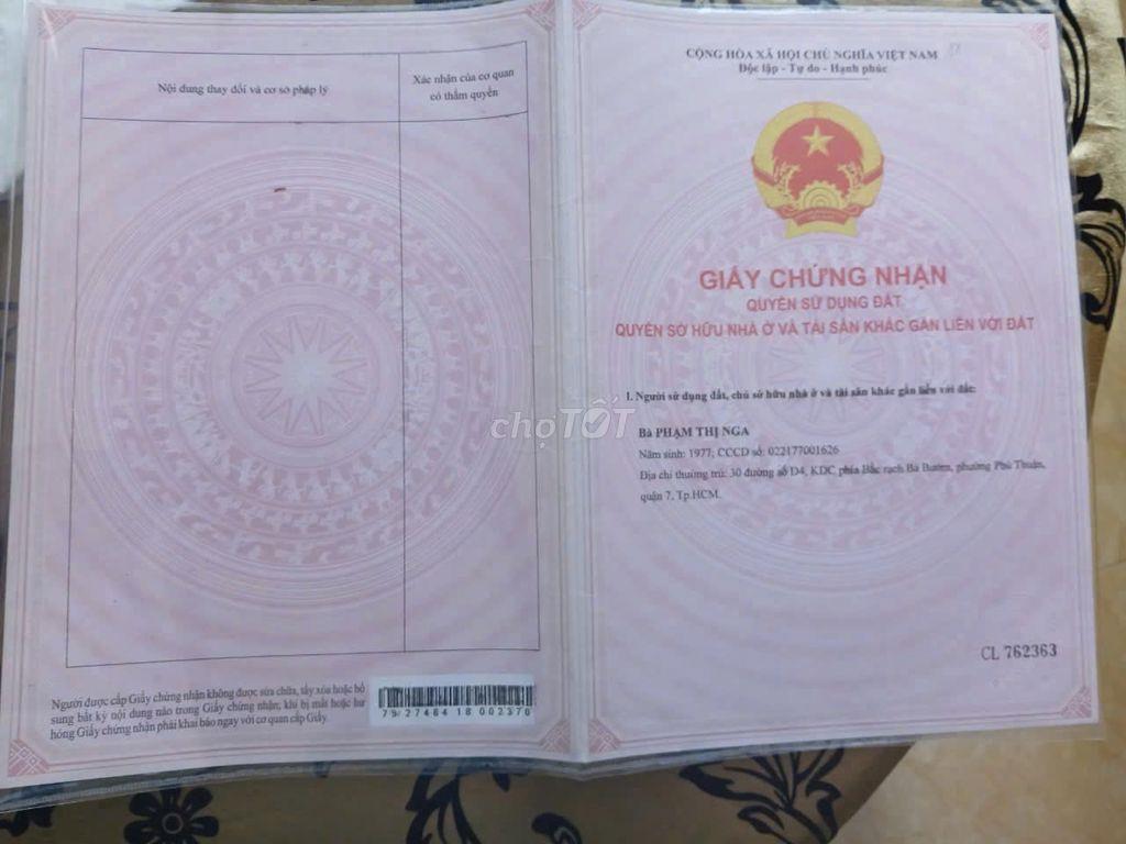 BÁN NHÀ PHỐ KDC JAMONA CITY - MẶT TIỀN ĐƯỜNG 20M