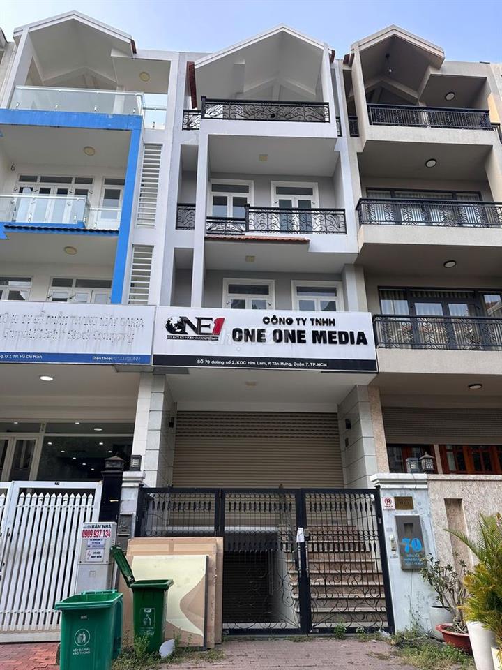 CHO THUÊ NHÀ PHỐ KDC HIM LAM - 45 TRIỆU/THÁNG 