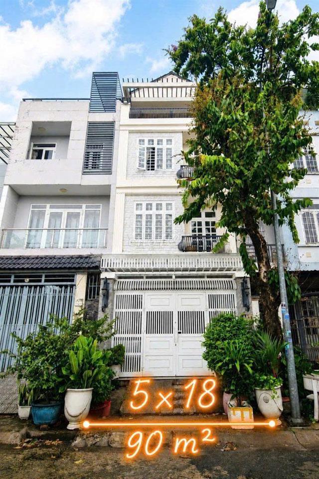 CHO THUÊ NHÀ PHỐ TĐC PHÚ MỸ –ĐƯỜNG D4,PHẠM HỮU LẦU | 90M²|CHỈ 20 TRIỆU