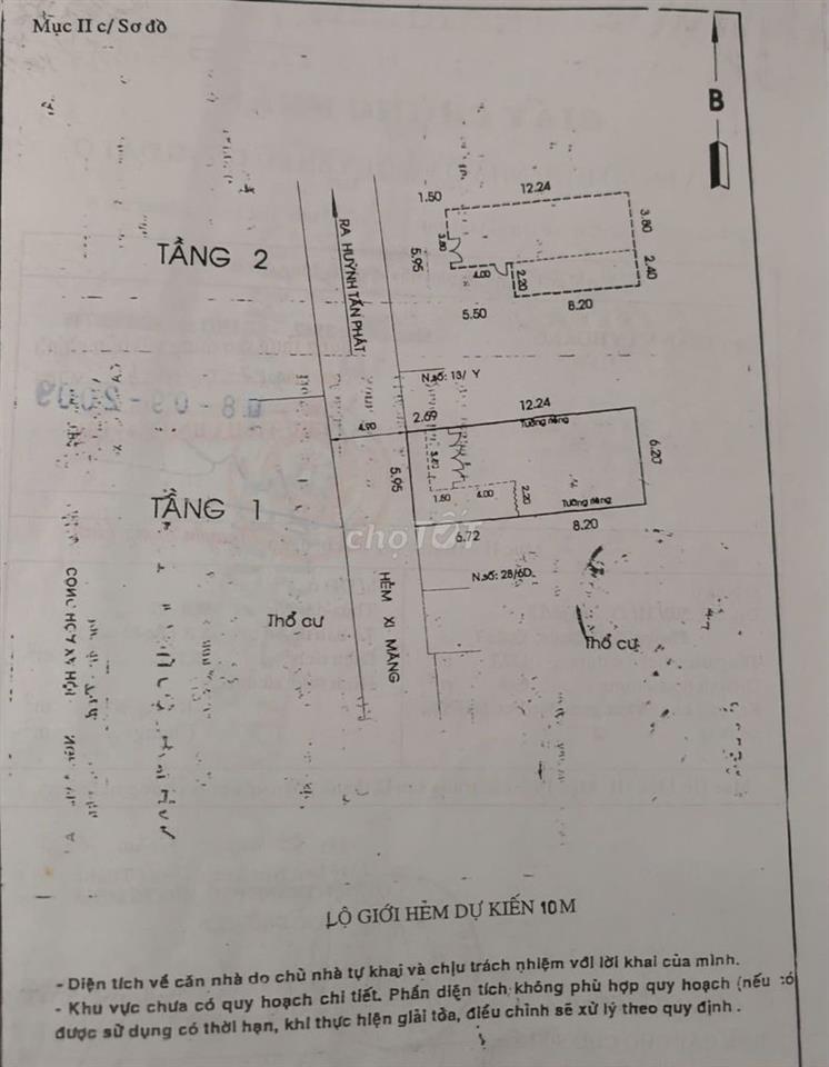 Chính chủ có việc cần nhanh nhà Huỳnh Tấn Phát