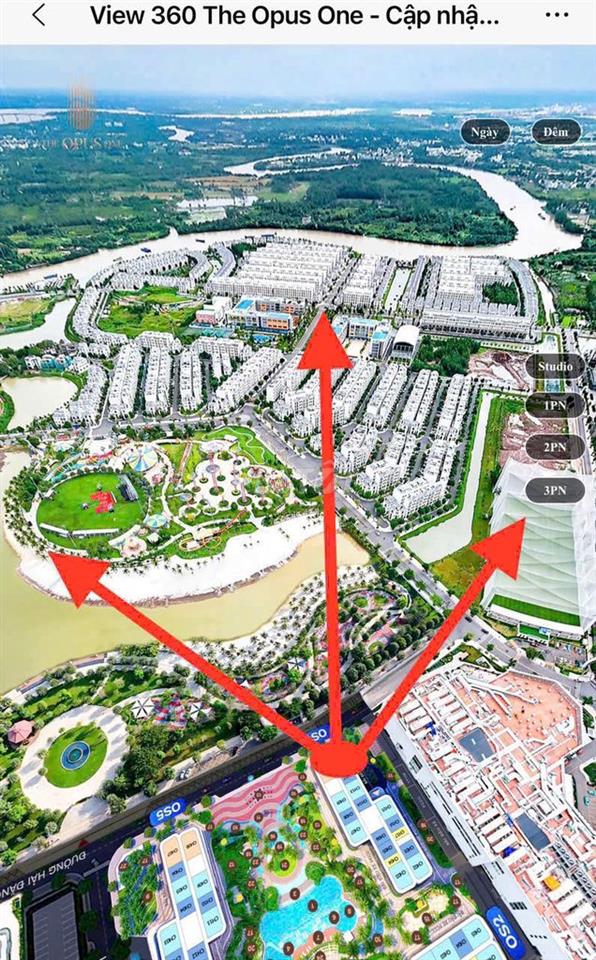 BÁN GẤP Căn góc 3PN The Opus One 100m² cắt lỗ chỉ 9.2 tỷ! VIEW CV 36HA