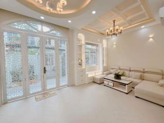 Nhà mới trệt lầu 4p ngủ phun nội thất gần khu chế xuất Tân Thuận 