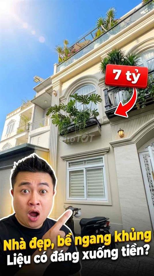 Bán Nhà Q7 Tân Thuận Tây 58m² - Ngang 9m Đẹp Hiếm, 4PN Full Nội Thất -