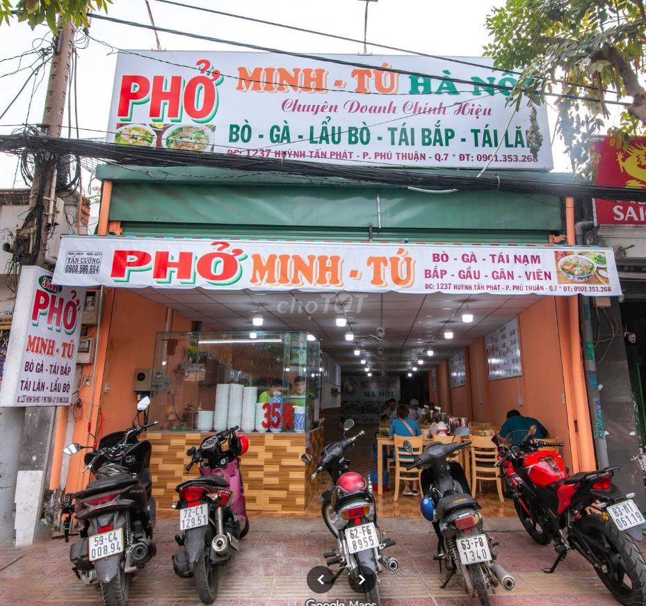 Nhà mặt phố Huỳnh Tấn Phát 2 mặt tiền