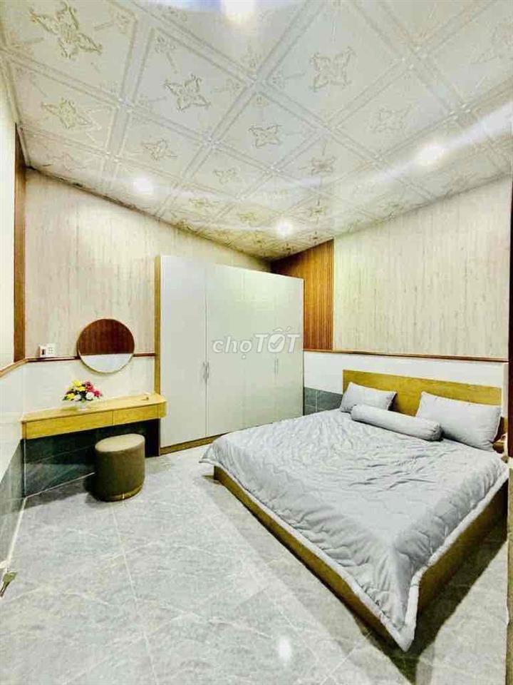 🏠Nhà Mới Xây 2Phòng 4x14m Full Nội Thất hẻm Huỳnh Tấn Phát P.Phú Thuan