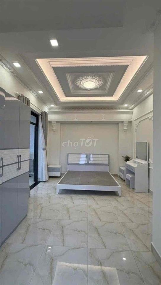 🏠Cho Thuê Biệt Thự Mini 4Phòng hẻm xe hơi Lê Thị Chợ P.Phú Thuận - Quậ