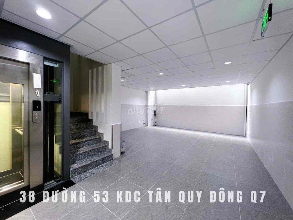 CHO THUÊ NHÀ MỚI 6x20 - THANG MÁY - 50 triệu