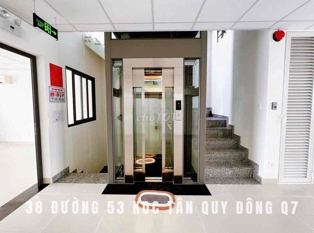 CHO THUÊ NHÀ MỚI 6x20 - THANG MÁY - 50 triệu