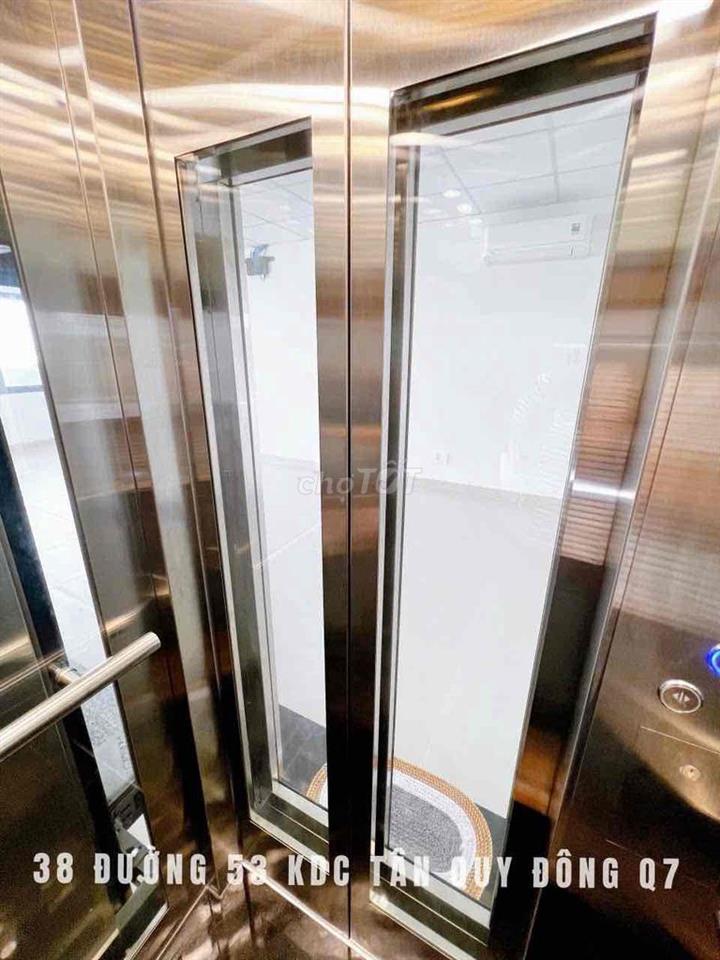 CHO THUÊ NHÀ MỚI 6x20 - THANG MÁY - 50 triệu