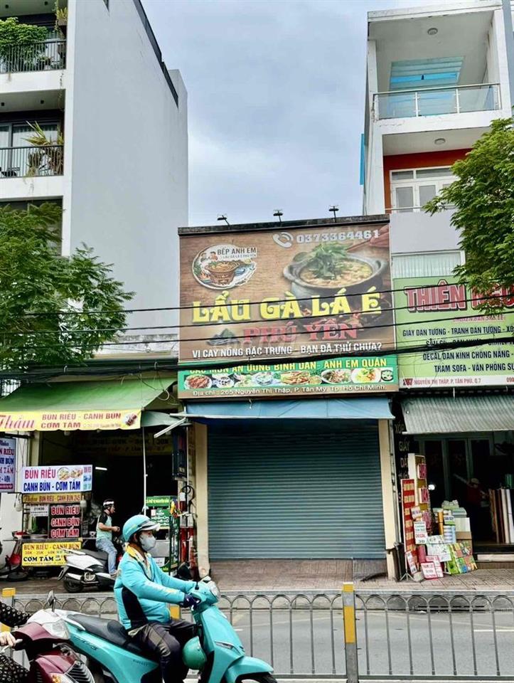 CHO THUÊ MẶT BẰNG KD ĐẸP NGUYỄN THỊ THẬP 4,5x20 GIÁ 40 TRIỆU