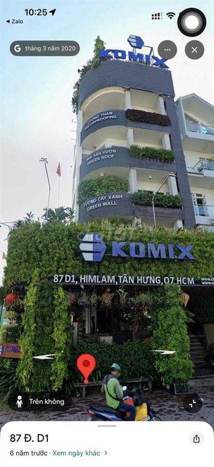 CHO THUÊ CĂN GÓC 2 MẶT TIỀN HIM LAM 980m2 - THANG MÁY- 75 Triệu