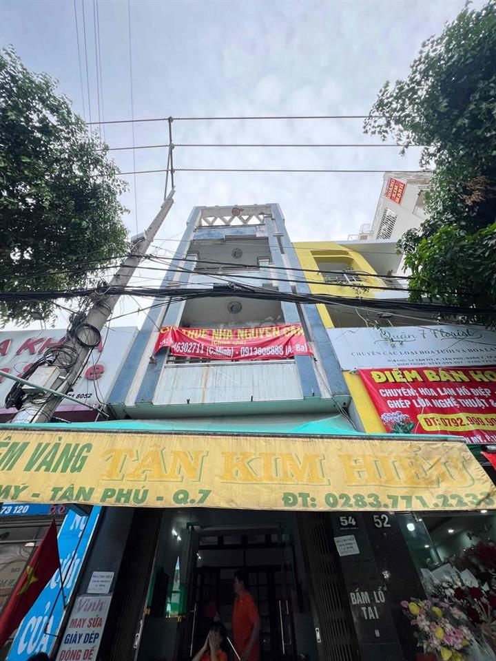 CHO THUÊ NHÀ NGUYÊN CĂN, ĐỐI DIỆN CHỢ TÂN MỸ