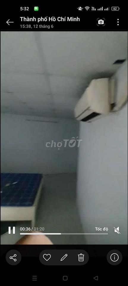 Cho thuê nhà nguyên căn 4*10 3pn 1 tolet