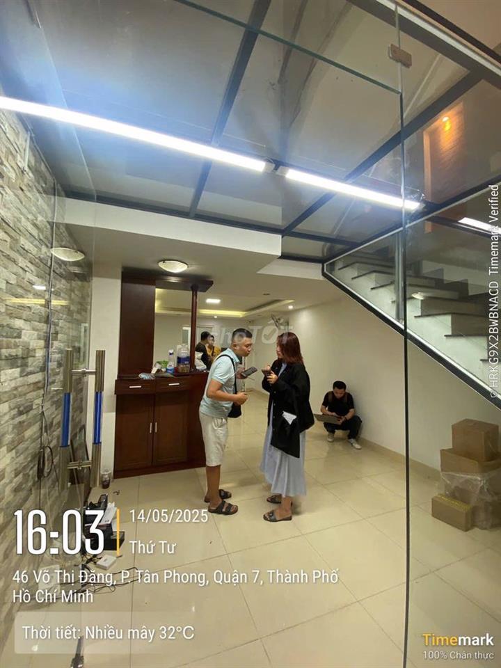 Bán nhà mặt tiền 4 tầng ở Võ Thị Đặng Tân Phong, Quận 7 giá 17,5 tỷ