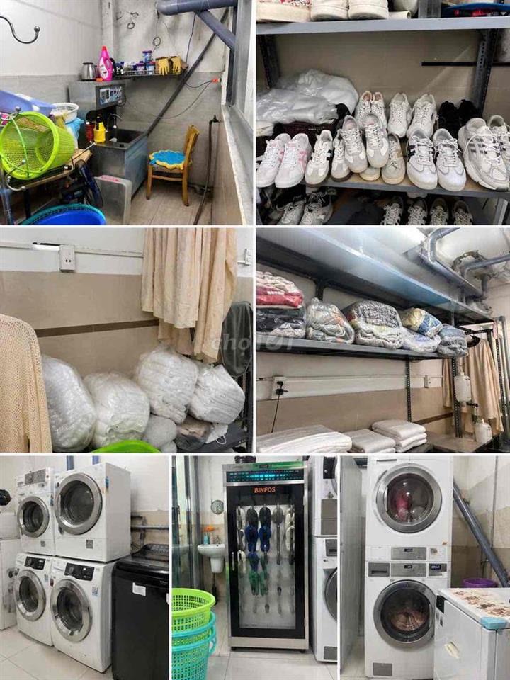 Sang nhượng tiệm giặt ủi Phường Tân Quy, Q7. Giá sang 130tr