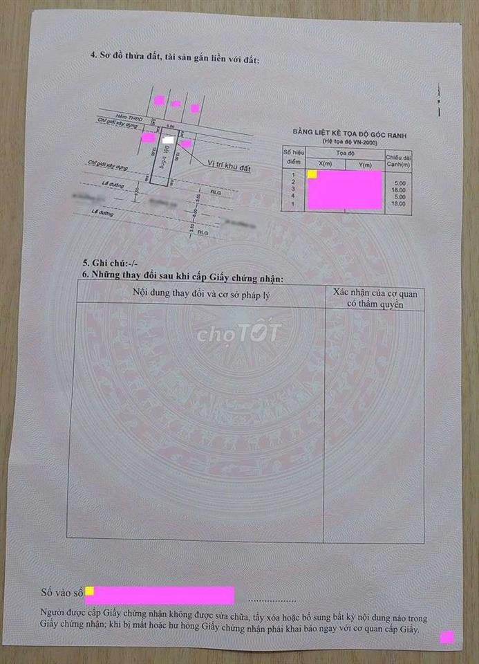 Chính chủ đã giảm nhiều nay giảm thêm 100tr đ. Đất Phú Mỹ Q.7 90m²