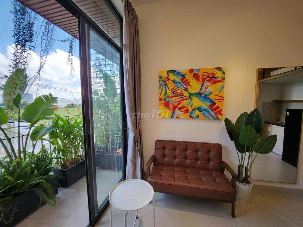 Duplex studio ban công mới xây 100%