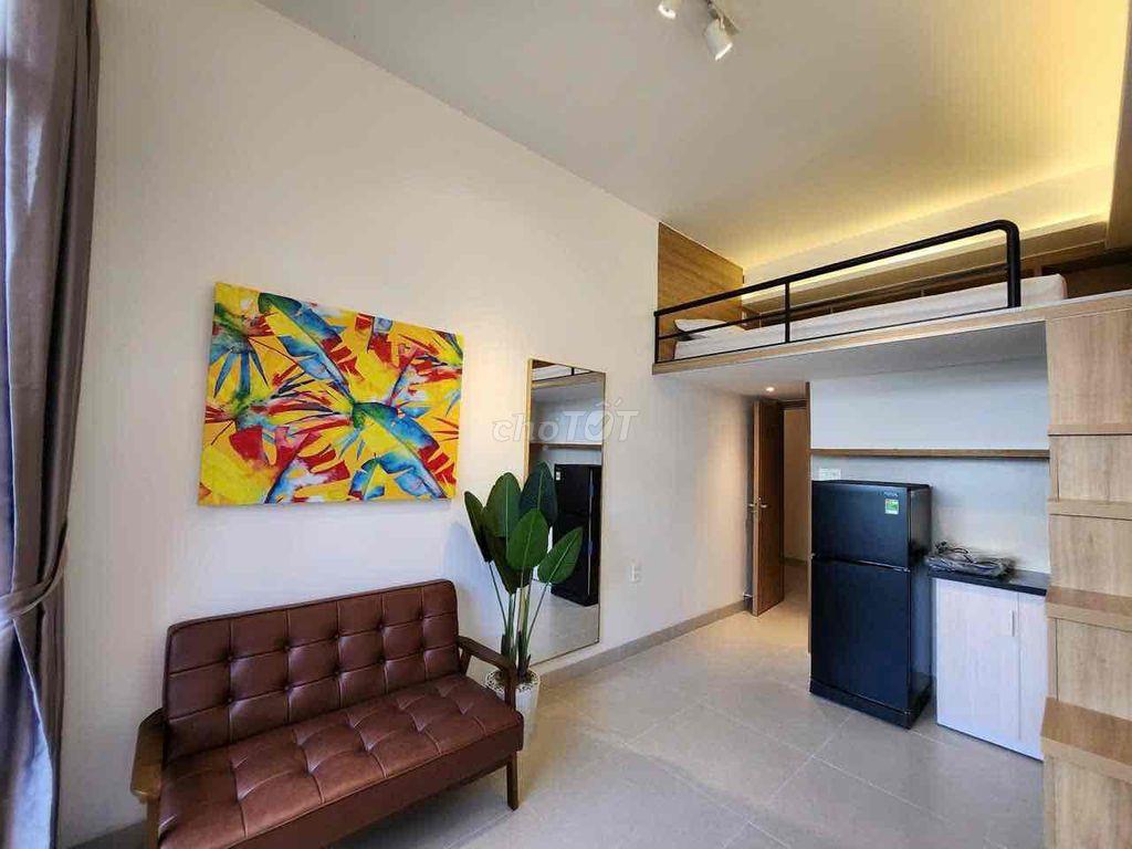 Duplex studio ban công mới xây 100%