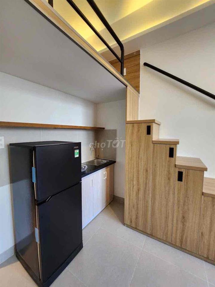 Duplex studio ban công mới xây 100%