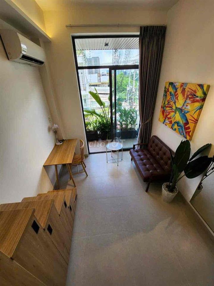 Duplex studio ban công mới xây 100%