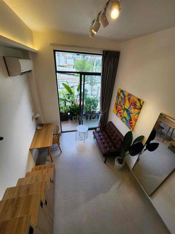 Duplex studio ban công mới xây 100%