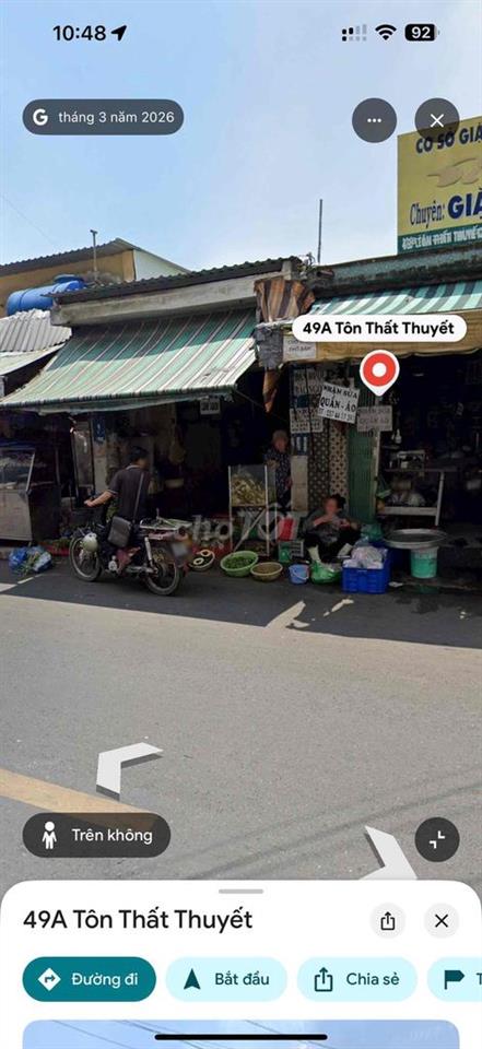 Mặt tiền ngay trung tâm chợ