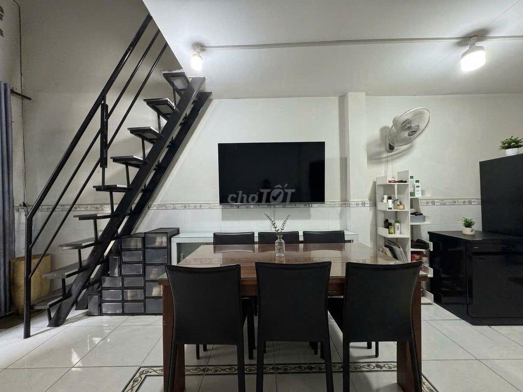 Nhà trệt Lửng, đủ nội thất, hẻm Bế Văn Cấm , Tân Hưng, Quận 7