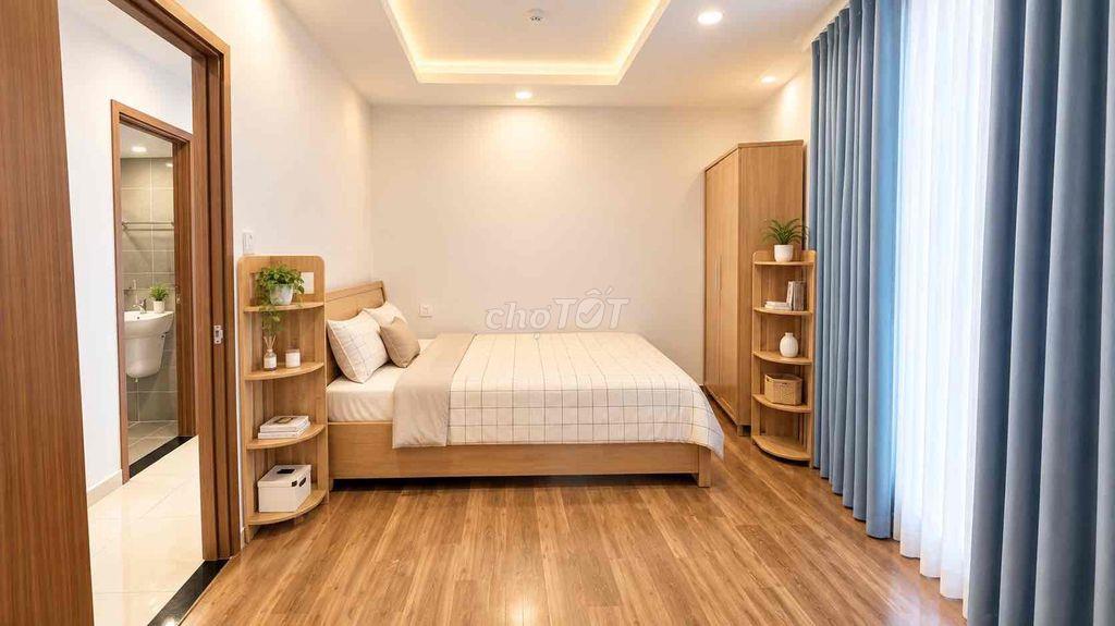 CHO THUÊ THE PEGASUITE 60M2 2PN 1WC FULL NT GIÁ 12.5TR