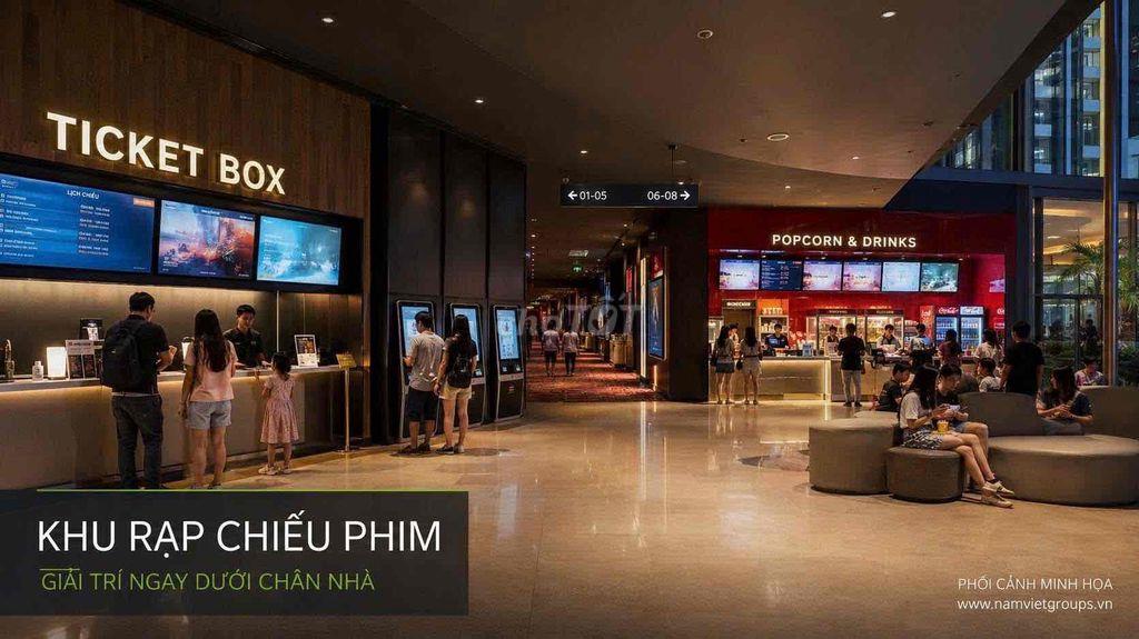 Bán căn hộ Sài Gòn Skyview Quận 8, 2PN, tiện ích 5 sao