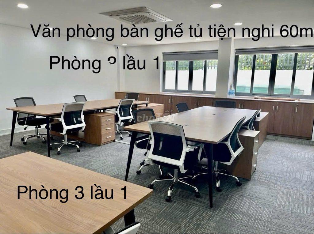 Cho thuê toà nhà văn phòng Thạnh Mỹ Lợi  1200m2 xây dựng, 6 tầng 1 hầm