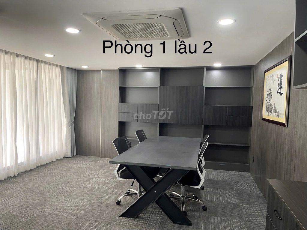 Cho thuê toà nhà văn phòng Thạnh Mỹ Lợi  1200m2 xây dựng, 6 tầng 1 hầm
