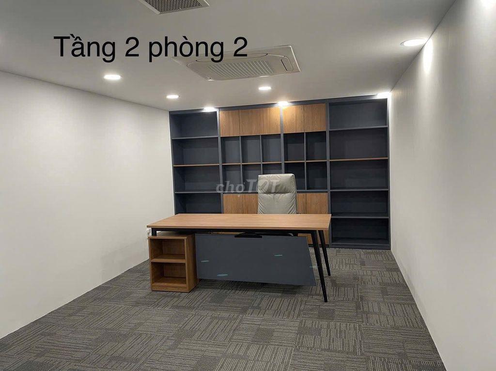 Cho thuê toà nhà văn phòng Thạnh Mỹ Lợi  1200m2 xây dựng, 6 tầng 1 hầm
