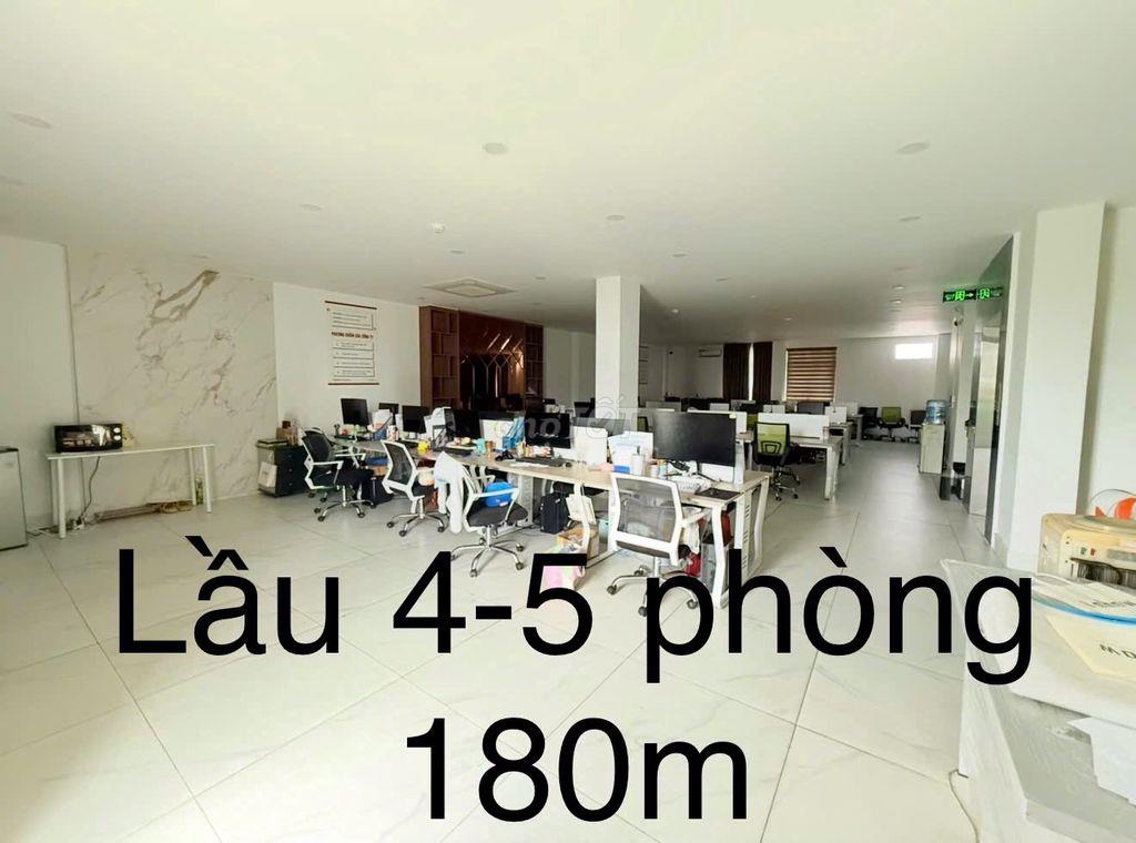 Cho thuê toà nhà văn phòng Thạnh Mỹ Lợi  1200m2 xây dựng, 6 tầng 1 hầm