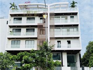 Cho thuê toà nhà văn phòng Thạnh Mỹ Lợi  1200m2 xây dựng, 6 tầng 1 hầm