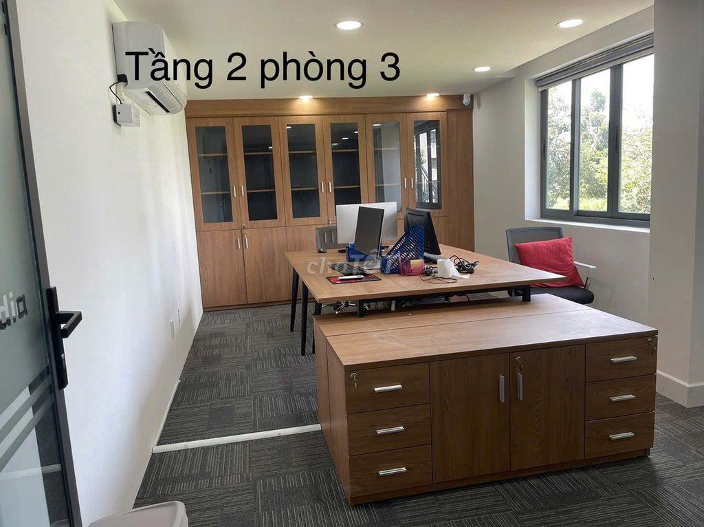 Cho thuê toà nhà văn phòng Thạnh Mỹ Lợi  1200m2 xây dựng, 6 tầng 1 hầm