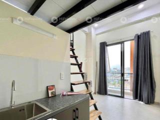 Phòng có gác bancong, cửa sổ mới xây đầy đủ nội thất gần cầu chữ Y