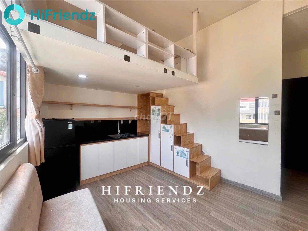 Phòng mới có gác thang máy quận 4 rộng 30m2 - thoáng gần NTTU, ULAW