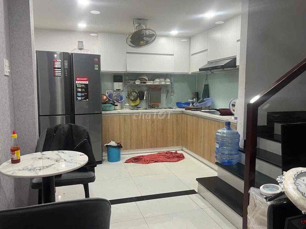 🛑 NHÀ 4 TẦNG – SÁT MẶT TIỀN DƯƠNG BÁ TRẠC, (3.4x16.3m)