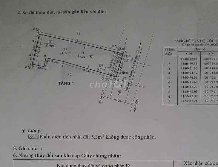 🛑NHÀ DT ĐẸP 60m2 (4.2x14.7m), nở hậu, gần Mặt tiền Âu Dươnh Lân