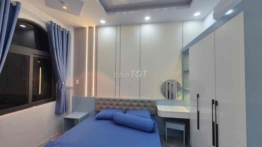 🛑NHÀ MỚI  XÂY,  HẺM Ô TÔ- 4 TẦNG-  HƯNG PHÚ, P.10, Q.8
