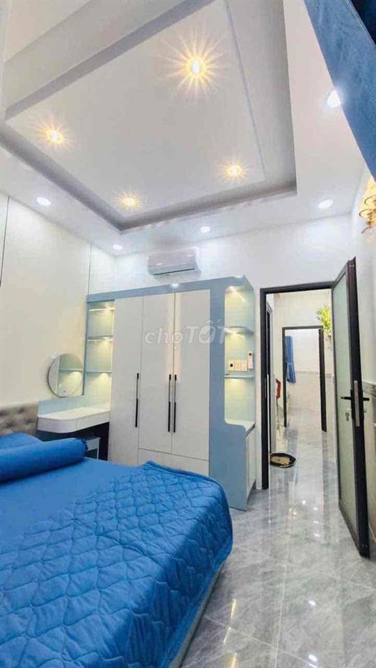 🛑NHÀ MỚI  XÂY,  HẺM Ô TÔ- 4 TẦNG-  HƯNG PHÚ, P.10, Q.8