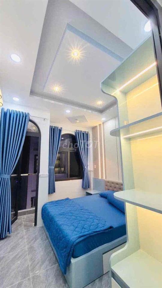🛑NHÀ MỚI  XÂY,  HẺM Ô TÔ- 4 TẦNG-  HƯNG PHÚ, P.10, Q.8