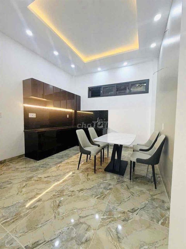 🛑 NHÀ MỚI XÂY (4x12.5m), 4 TẦNG– HẺM THẲNG – GẦN MT HƯNG PHÚ, P10 Q8