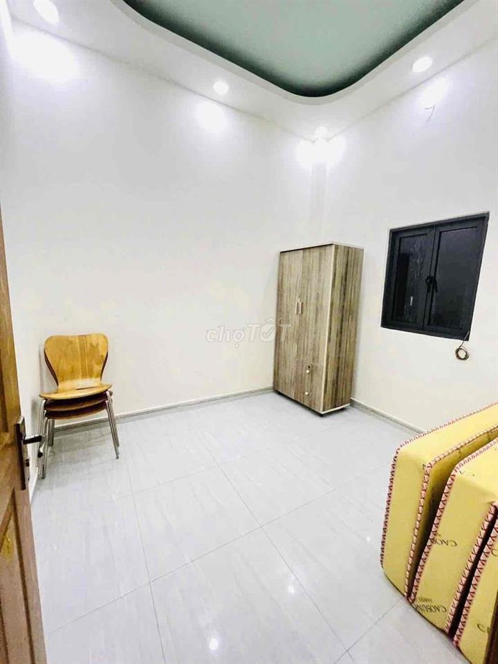 🛑Nhà mới đẹp, 3 tầng (4.3x10m), sổ đẹp, hẻm 3.5m Âu Dương Lân