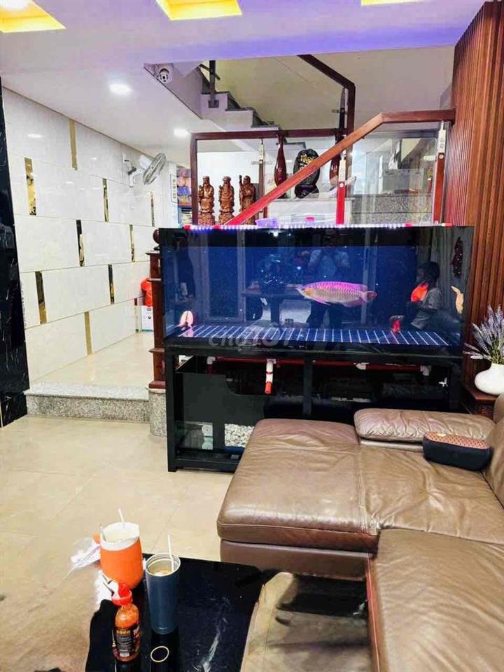 🛑NHÀ ĐẸP 4 TẦNG, HẺM Ô TÔ 5m,DT (4x16m),, K LỘ GIỚI , HỌC LẠC Q5