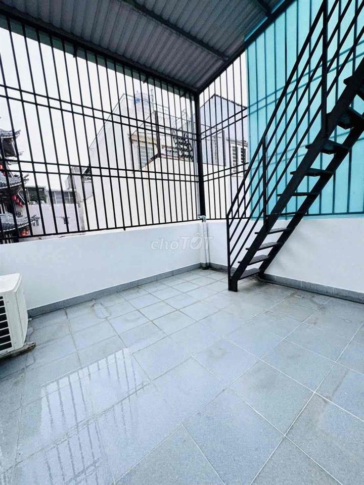 🛑NHÀ ĐẸP 3 TẦNG (4x12,2m), HẺM 4m, gần ô tô đậu Âu Dương Lân