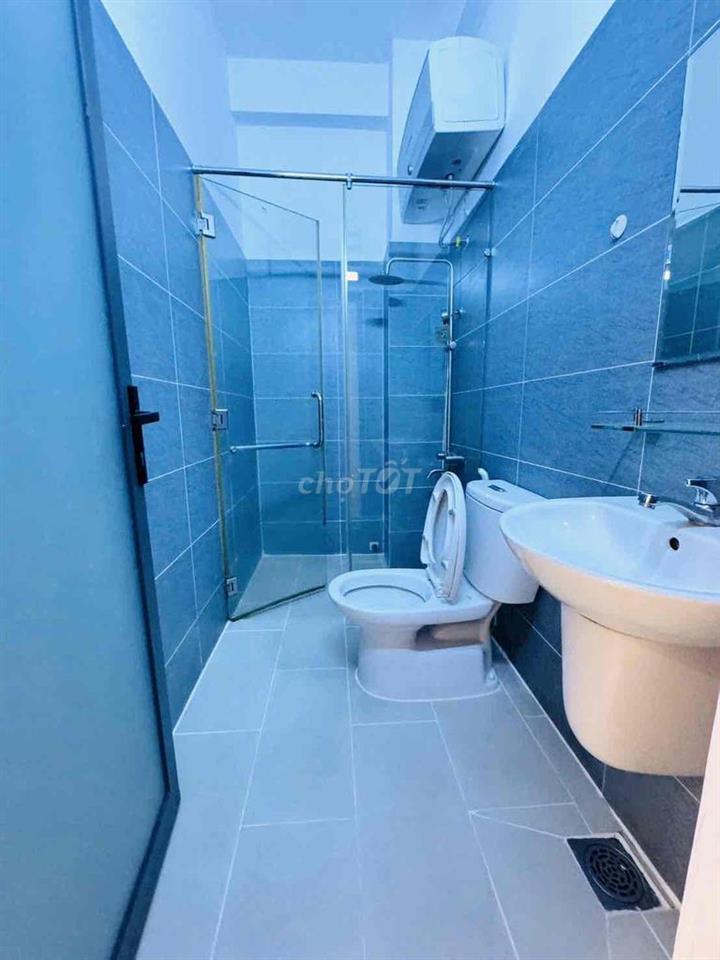 🛑NHÀ ĐẸP 3 TẦNG (4x12,2m), HẺM 4m, gần ô tô đậu Âu Dương Lân