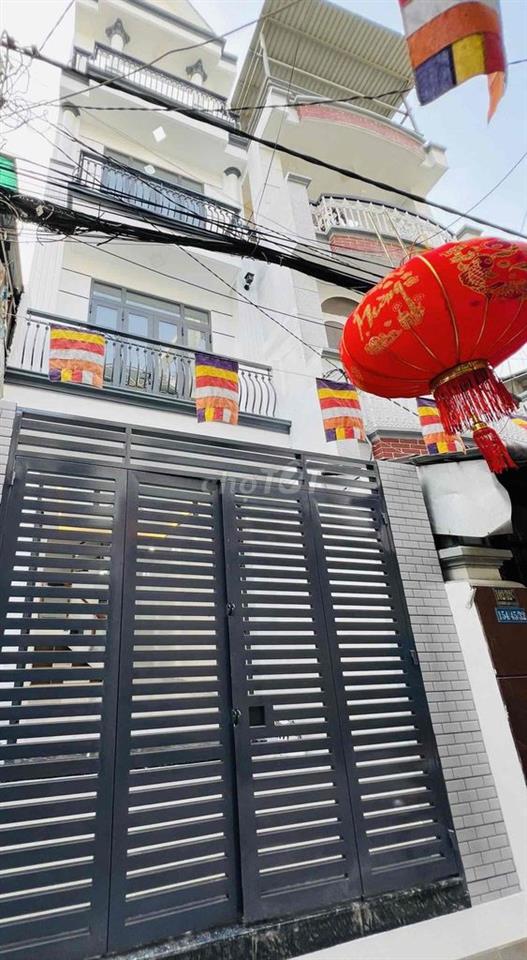 🛑NHÀ ĐẸP 4 TẦNG (3.8x13.5m), nở hậu, hẻm 4m Âu Dương Lân P3