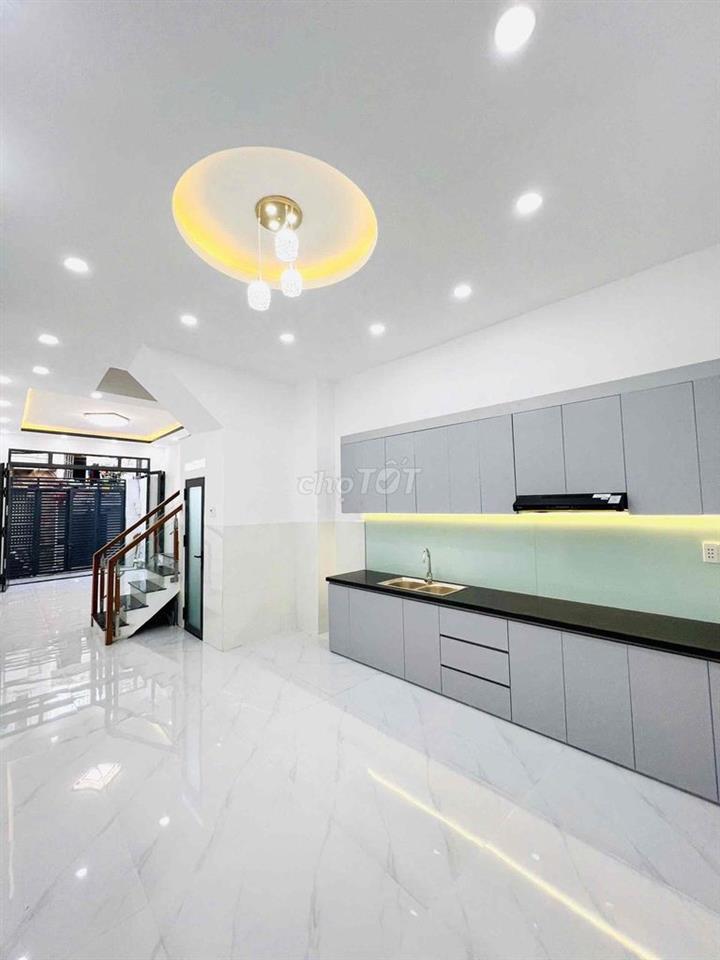 🛑NHÀ ĐẸP 4 TẦNG (3.8x13.5m), nở hậu, hẻm 4m Âu Dương Lân P3